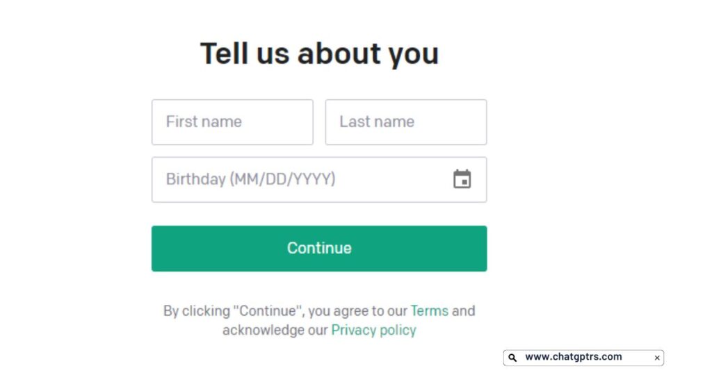 Chat GPT login
